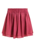 Essentiel Antwerp smocked mini skirt - Pink