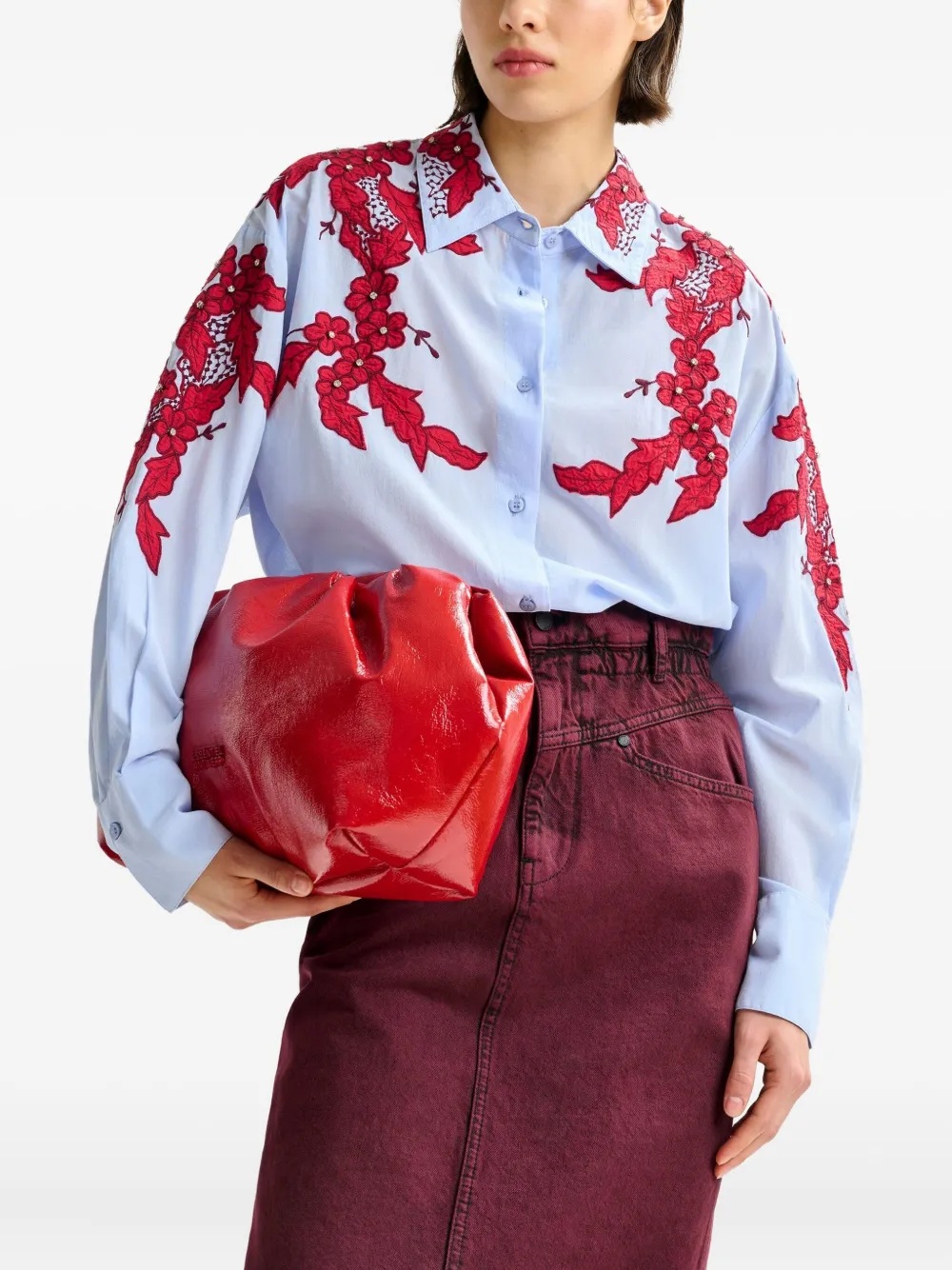 Essentiel Antwerp Inglewood blouse Blauw