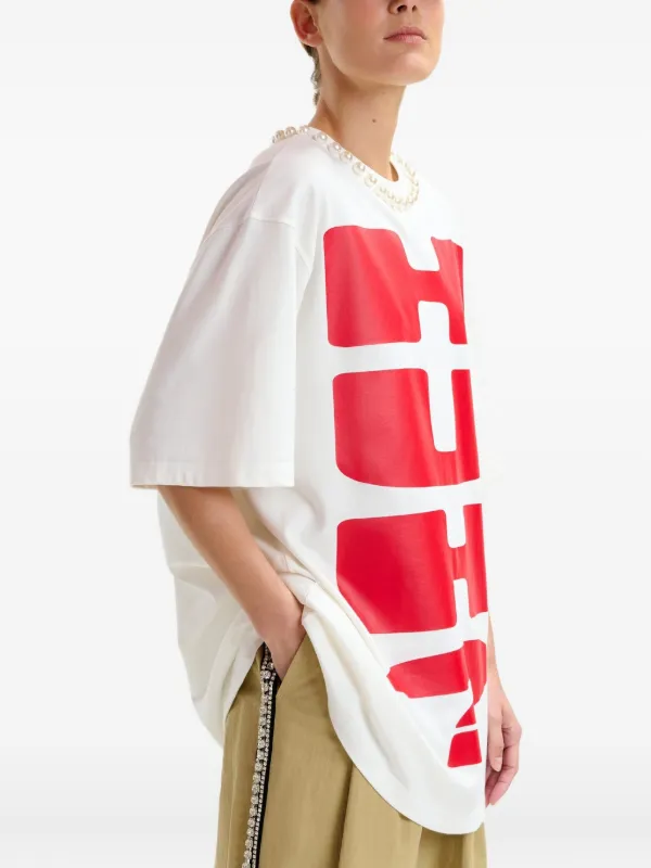 Essentiel Antwerp Ipop T-shirt White FARFETCH JO