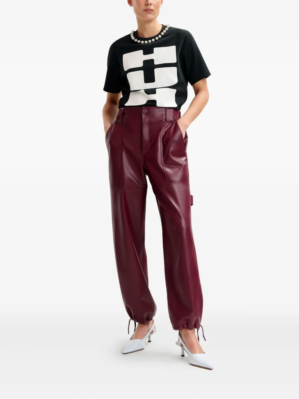 Essentiel Antwerp Itao broek - Rood