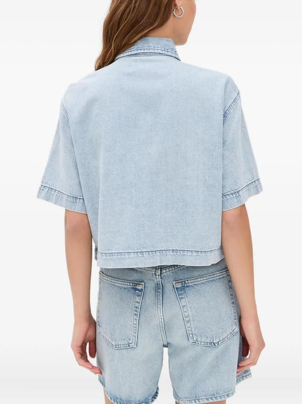 Rag & bone short-sleeve shirt - Blauw