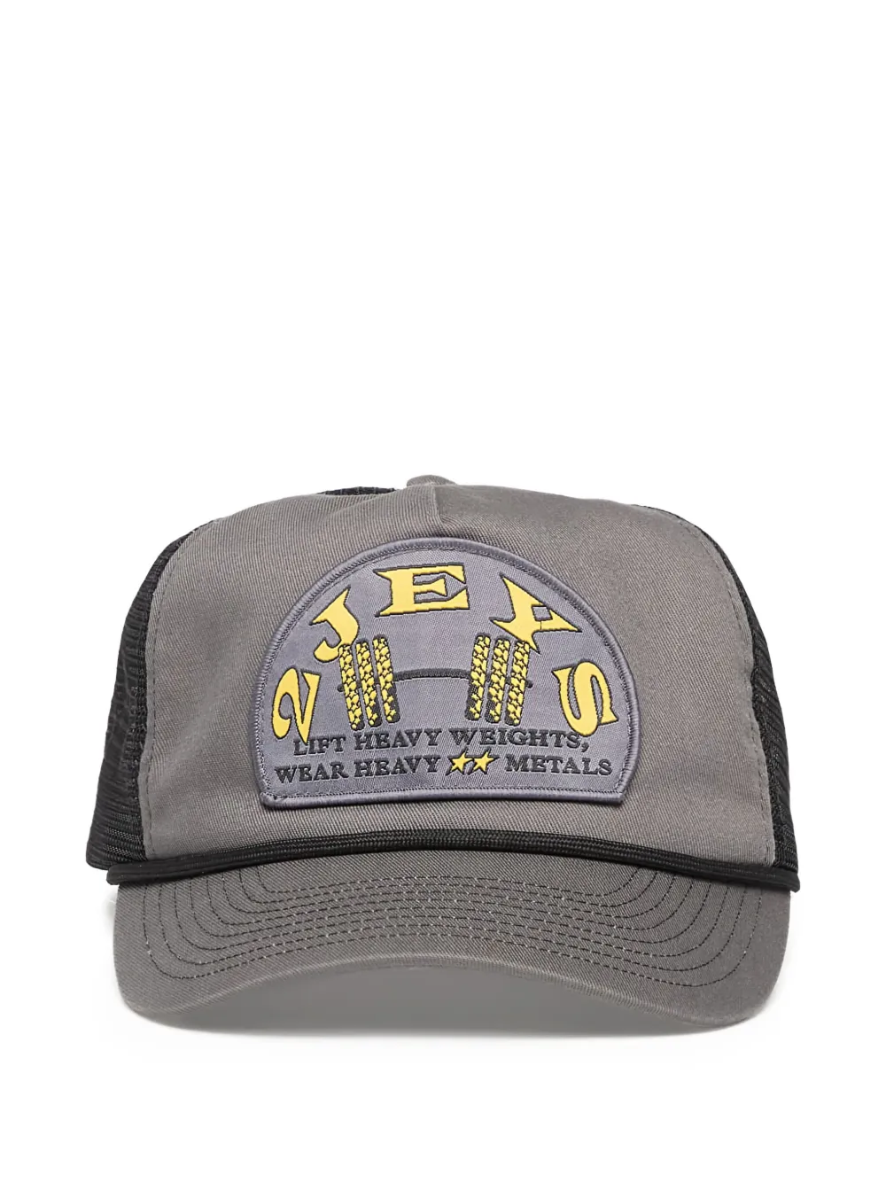 TWOJEYS Heavy Lifters patch trucker cap
