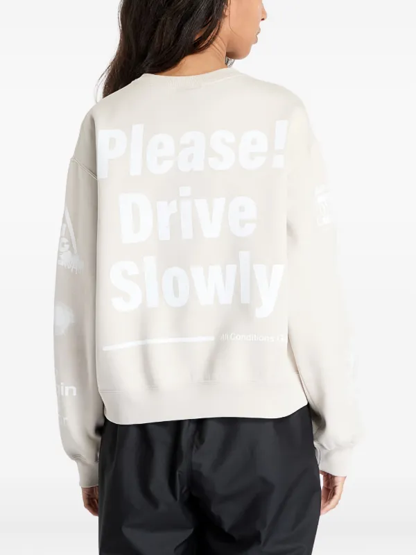 nike graphic crew sweatshirt