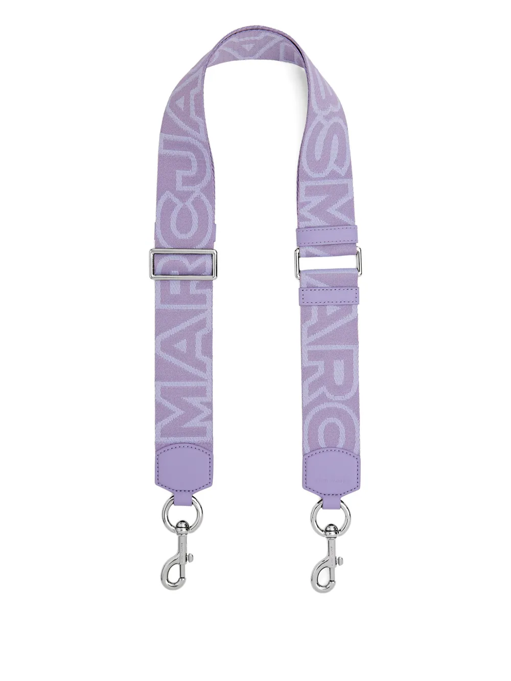 Marc Jacobs Logo-webbing Shoulder Strap In Purple