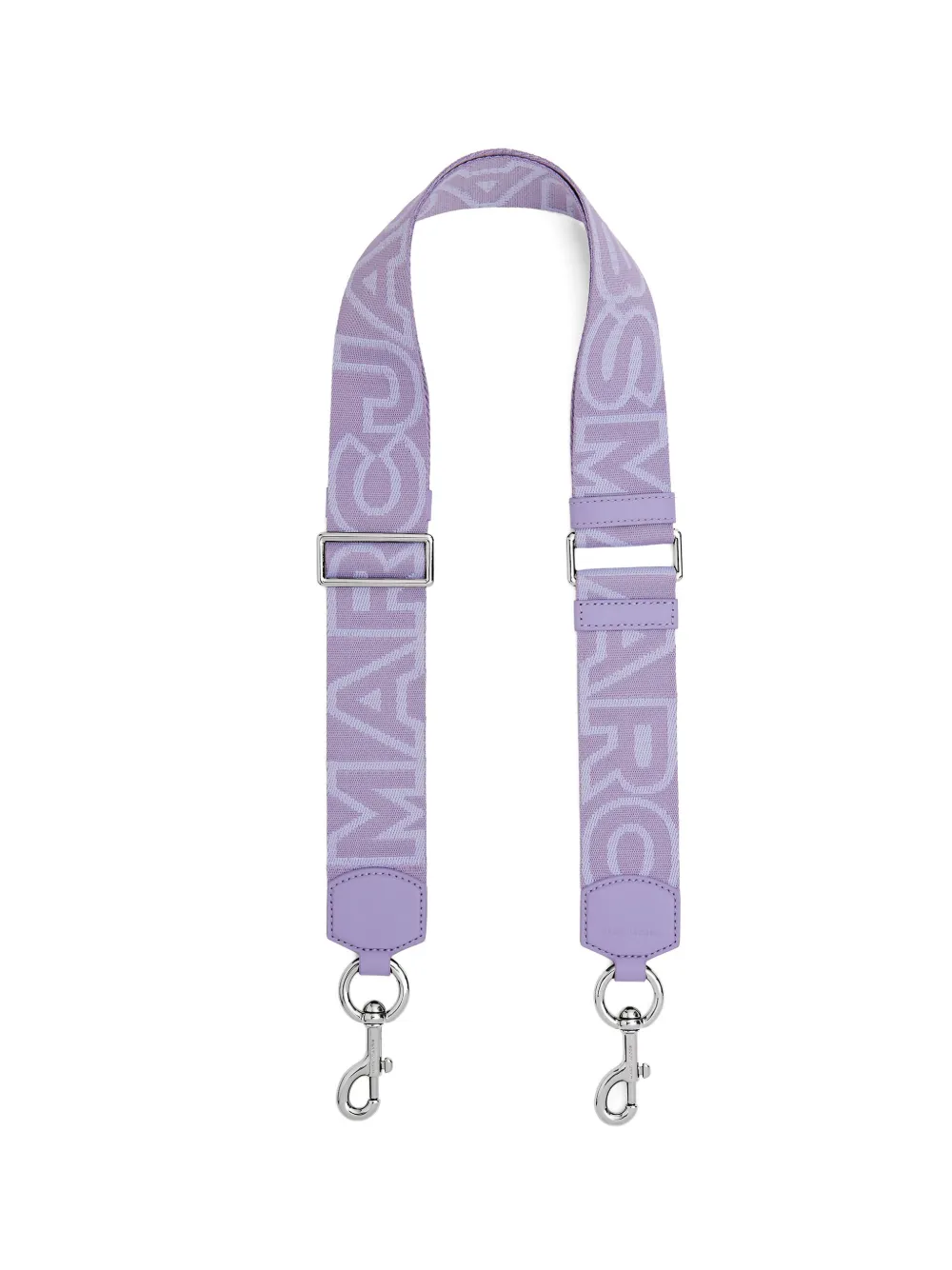 Marc Jacobs Logo-webbing Shoulder Strap In Purple