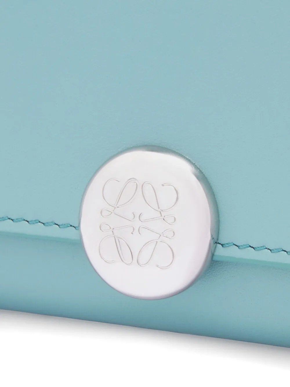 LOEWE Pebble verticale portemonnee Blauw