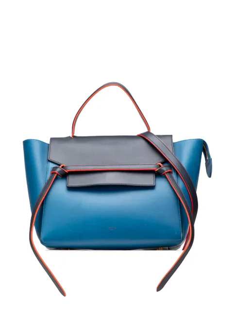Céline Pre-Owned 2015 mini Tricolor Gürteltasche aus glattem Kalbsleder
