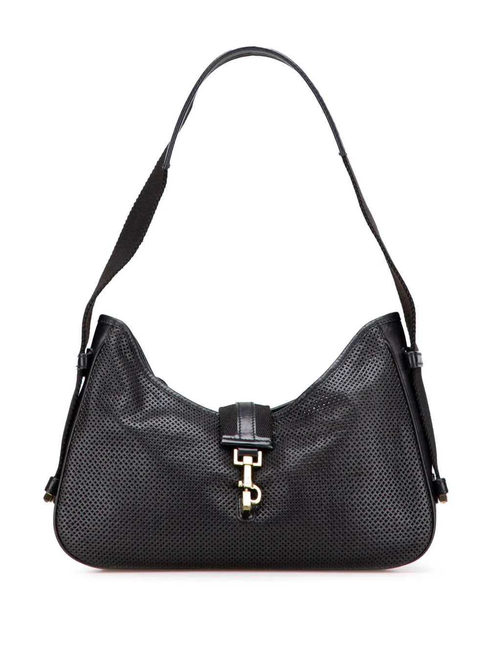 Gucci Pre-Owned 2000-2015 Perforated Calfskin Jackie shoulder bag - Gucci Pre-Owned 2000-2015 Perforated Calfskin Jackie shoulder bag -
