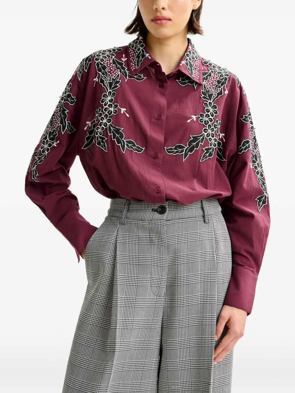 Essentiel Antwerp Inglewood Shirt In Red
