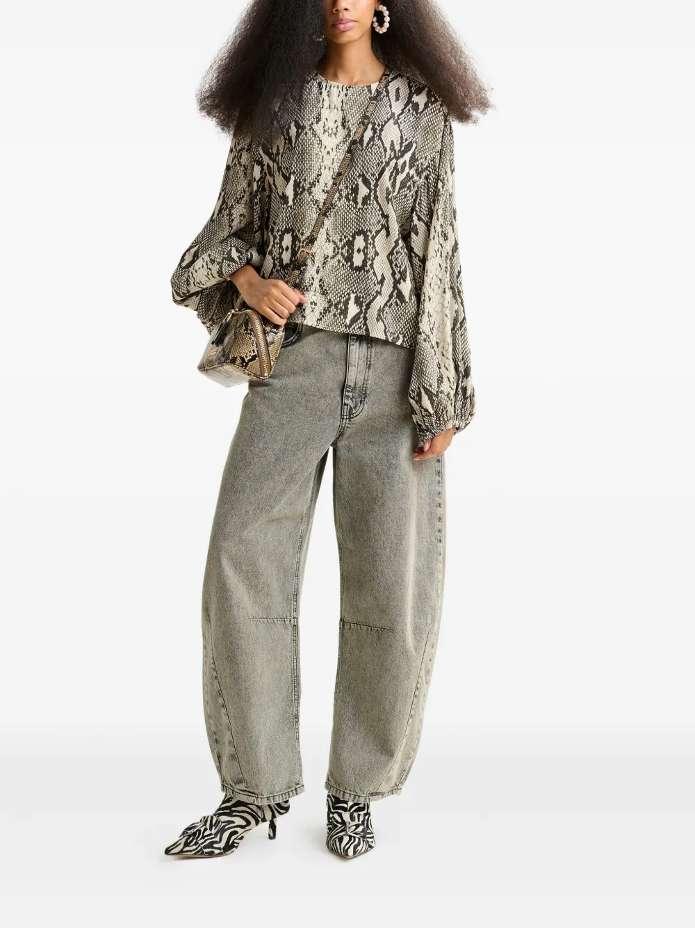 Essentiel Antwerp Inemy blouse - Beige