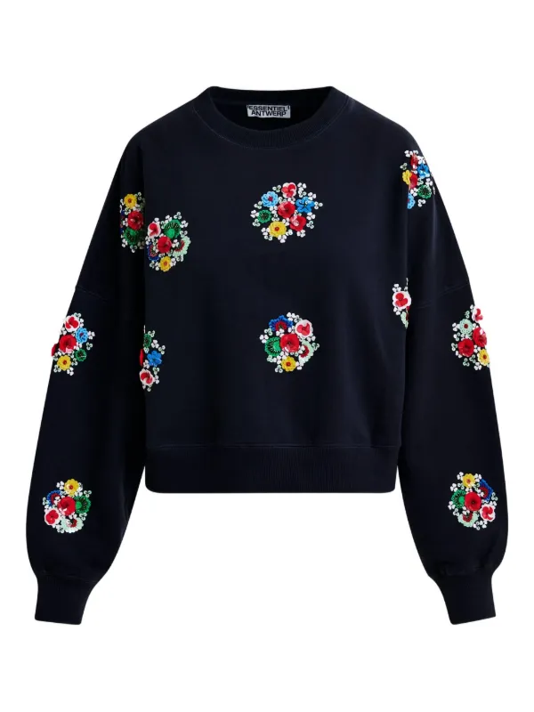 Essentiel Antwerp Itro Sweatshirt Blue FARFETCH OM