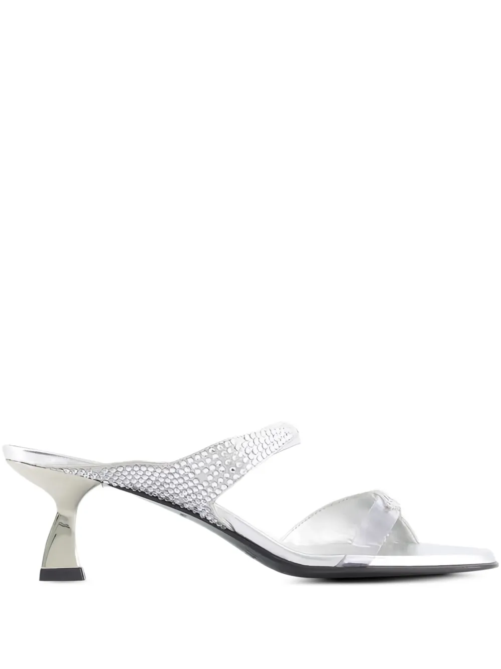 Nodaleto 50mm Dona Luna heeled sandals | Silver | Image 1