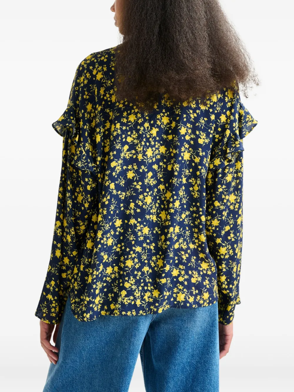 Essentiel Antwerp Isolde blouse Blauw