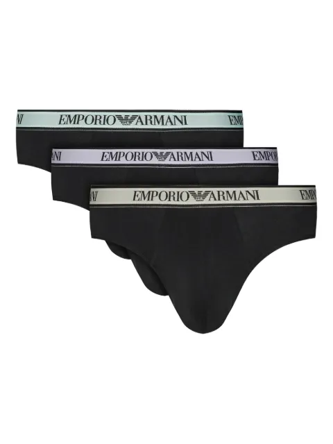 Emporio Armani logo-waistband boxers (pack of three)