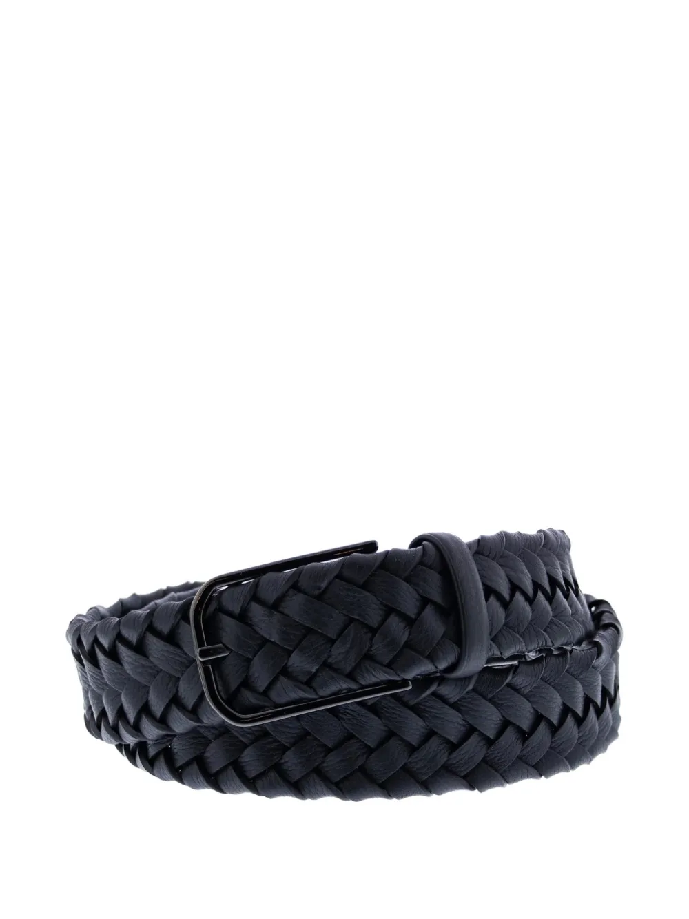 LEYVA cinturón trenzado con hebilla | negro | Image 1