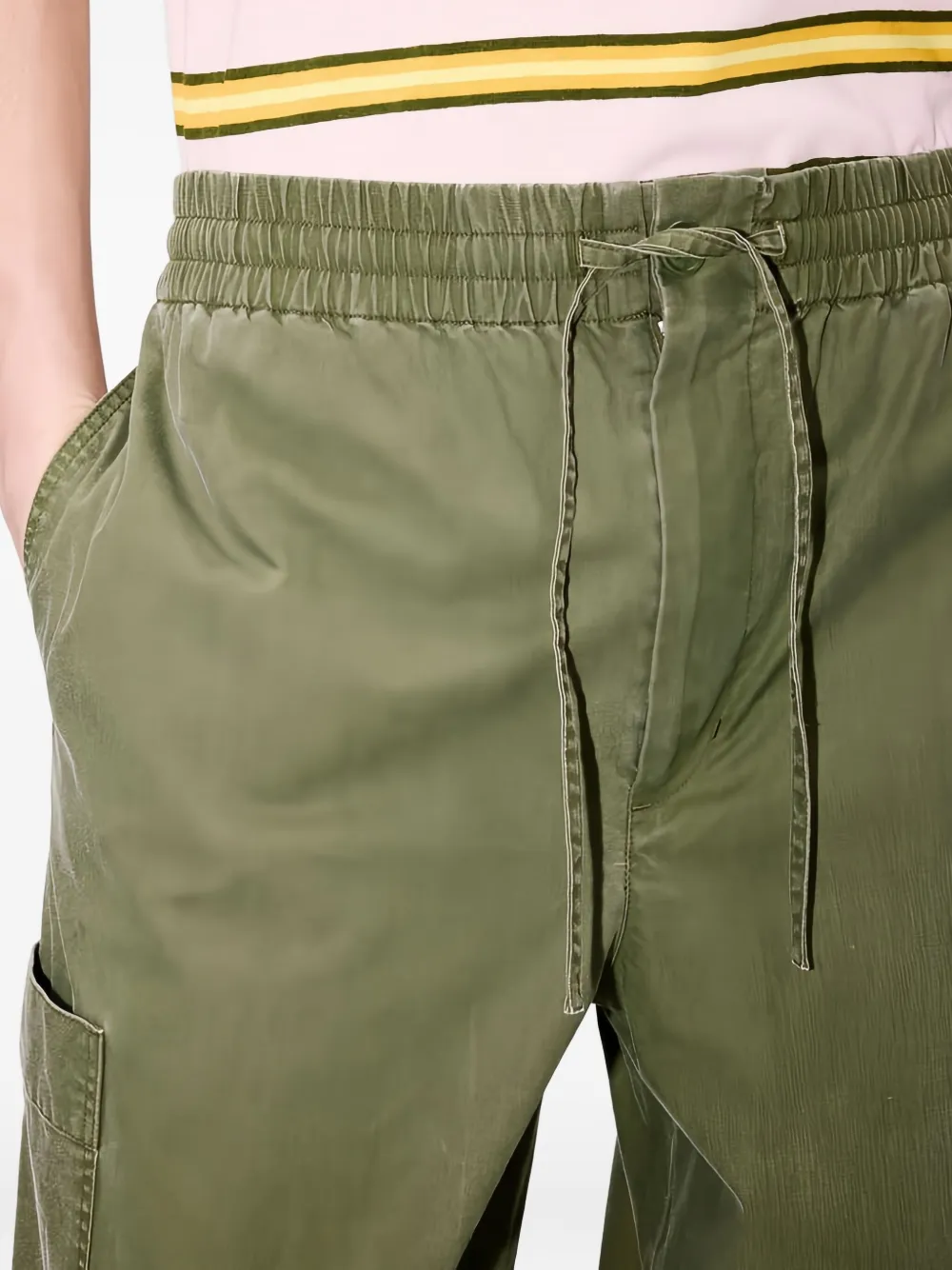 Kenzo Cargo broek met trekkoord Groen