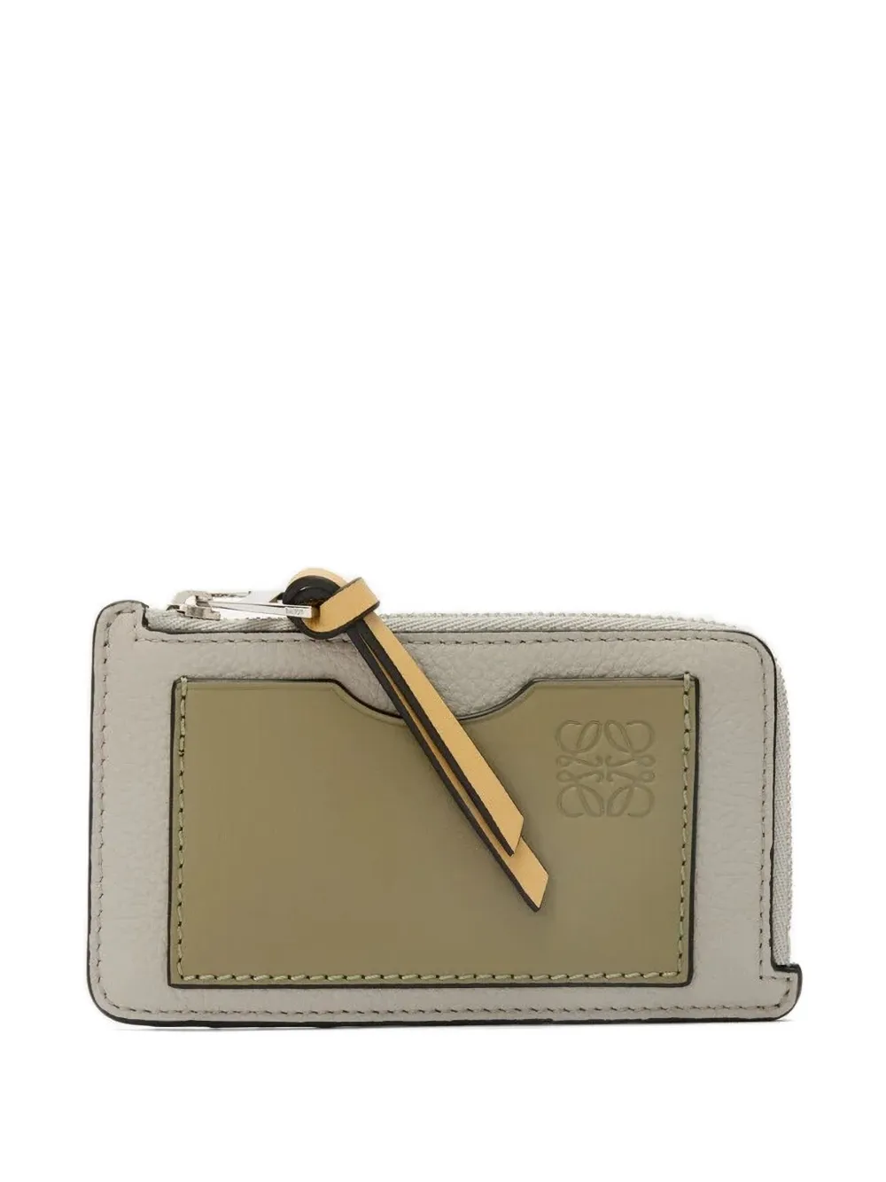 LOEWE cartera tarjetero con cierre | gris | Image 1