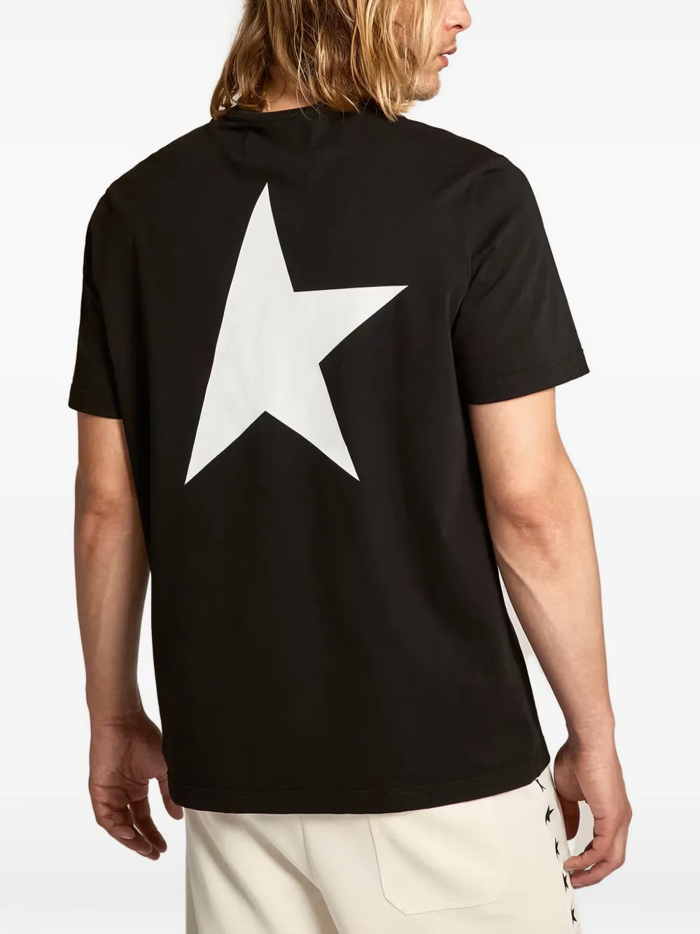 Golden Goose star-graphic T-shirt - Zwart