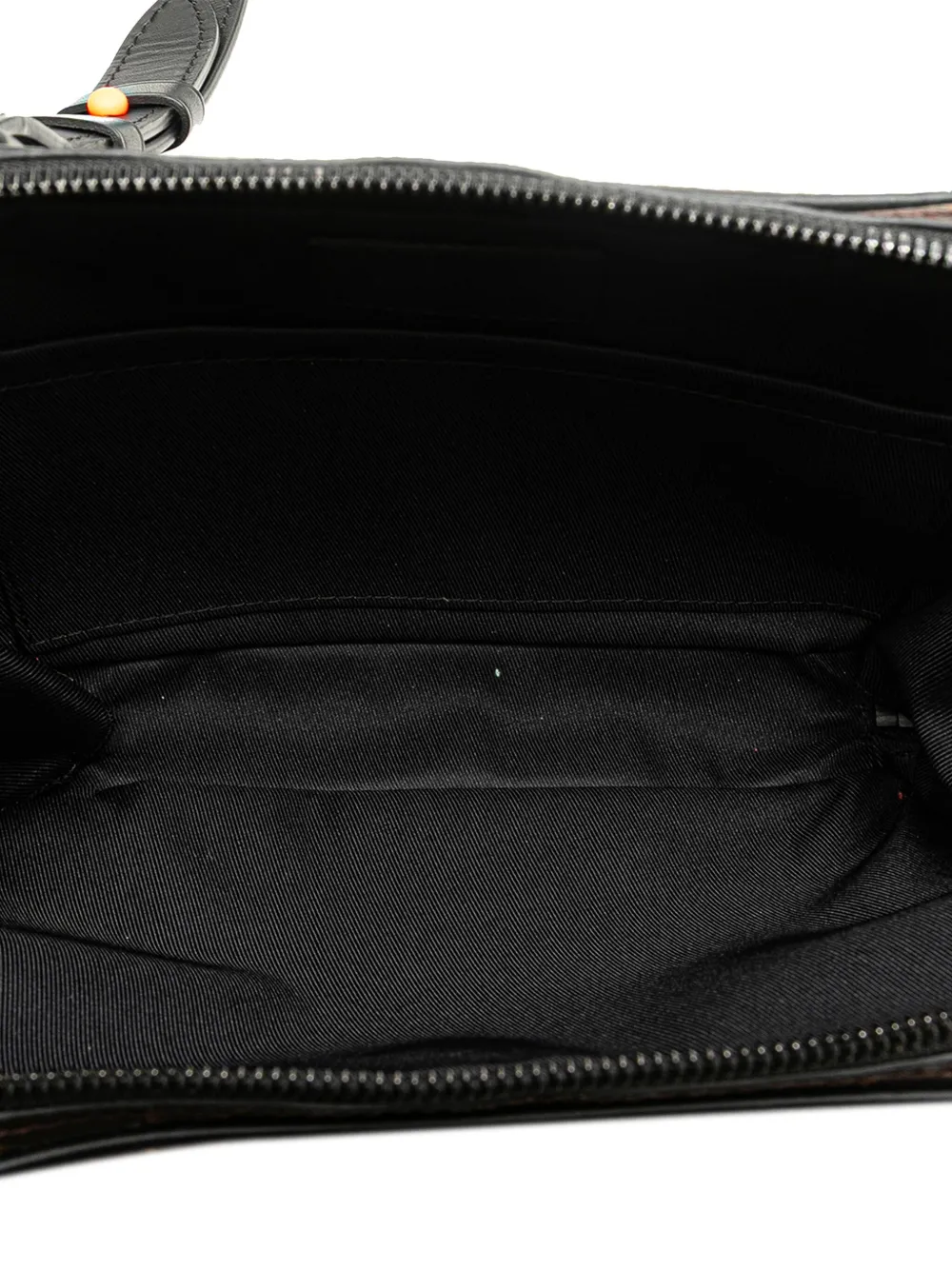 Pre-owned Louis Vuitton 2019 Monogram Solar Ray Utility Front Bag Crossbody Bag In Black