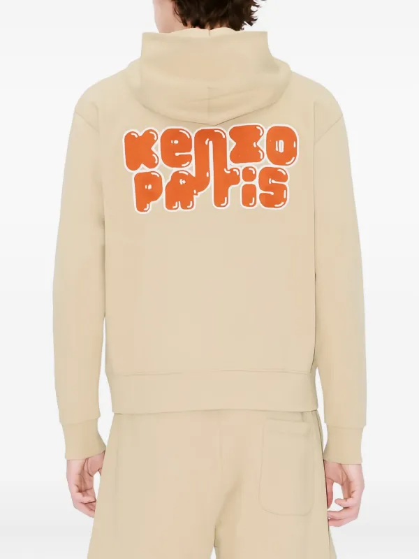 Kenzo ジップ パーカー | ニュートラル | FARFETCH JP