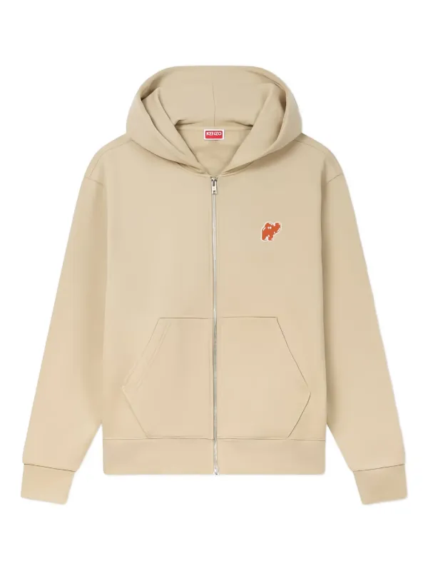 Kenzo ジップ パーカー | ニュートラル | FARFETCH JP