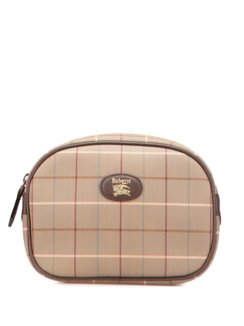 Burberry Pre-Owned 20th Century Vintage Check Canvas clutch bag