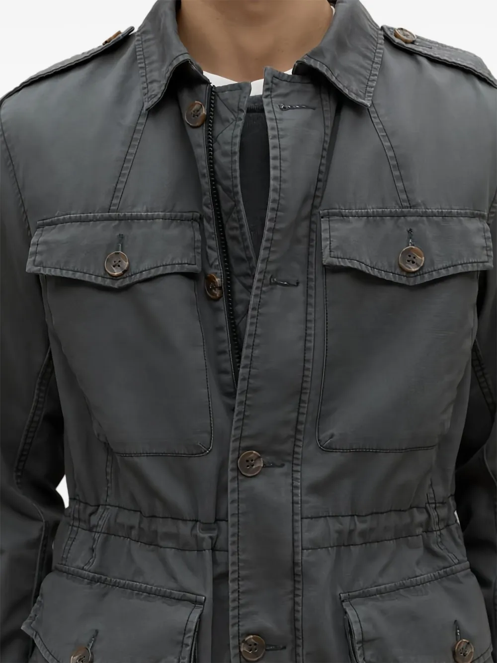 Ecoalf Jack met zakken Grijs