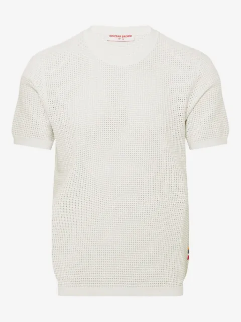 Orlebar Brown textured-knit T-shirt