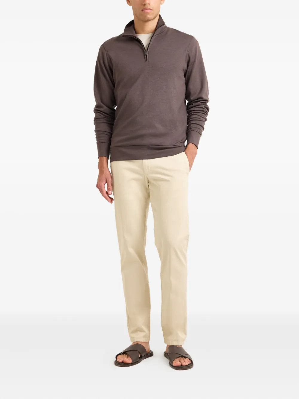 Orlebar Brown Fallon chino met gesp - Beige