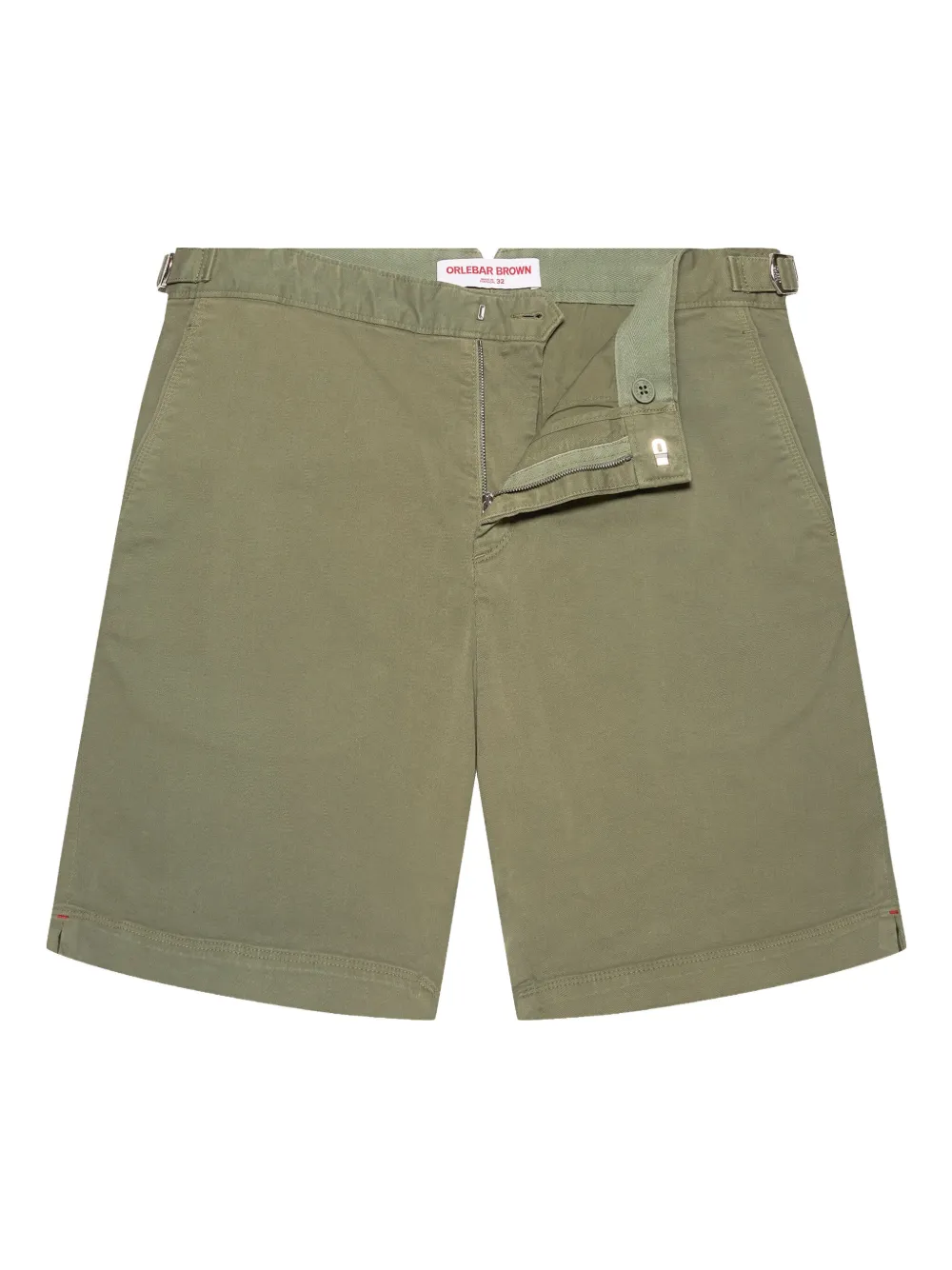 Orlebar Brown Bermuda Dane II de algodão stretch | Verde | Image 1