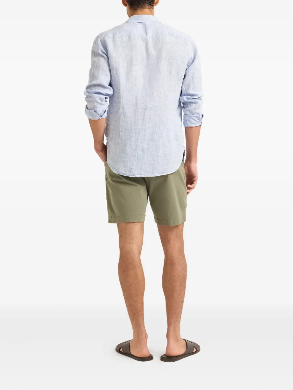 Orlebar Brown Dane II shorts van stretch-katoen Groen