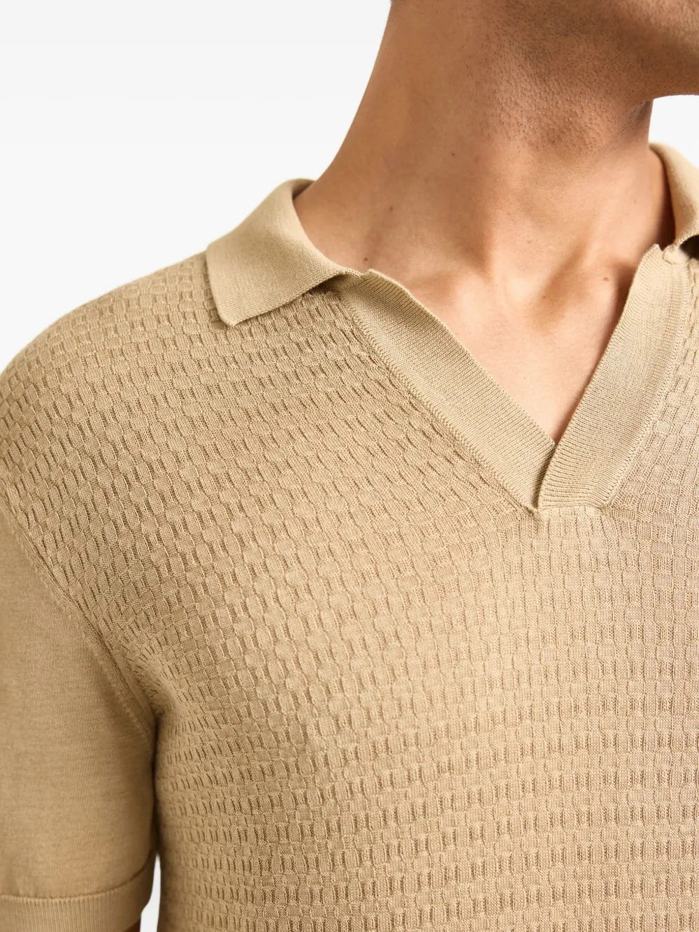 Orlebar Brown Horton poloshirt Beige