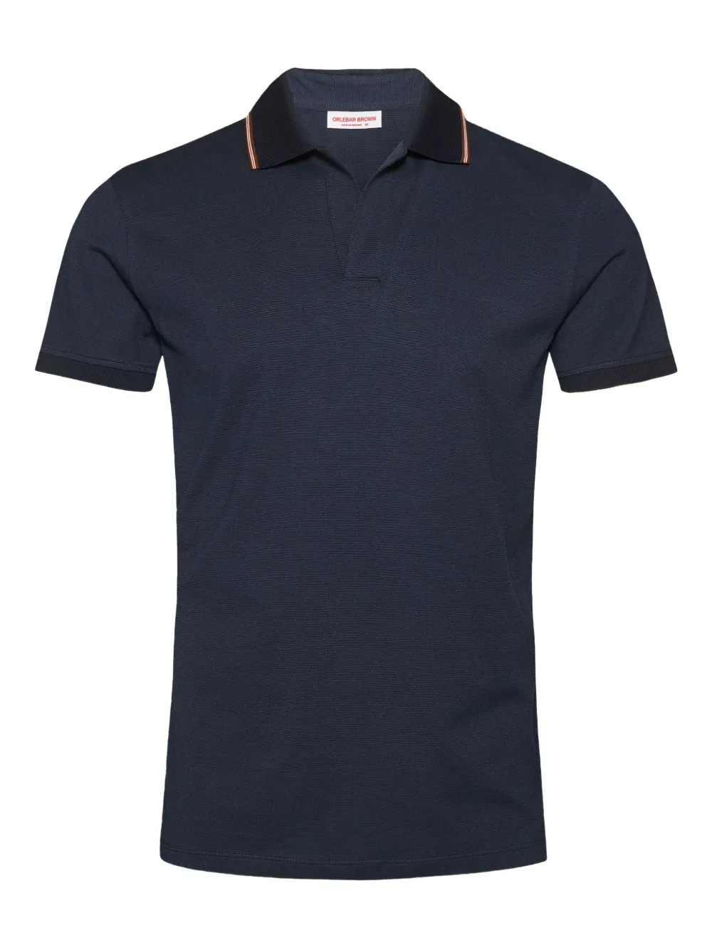 Orlebar Brown Felix gestreept T-shirt Blauw
