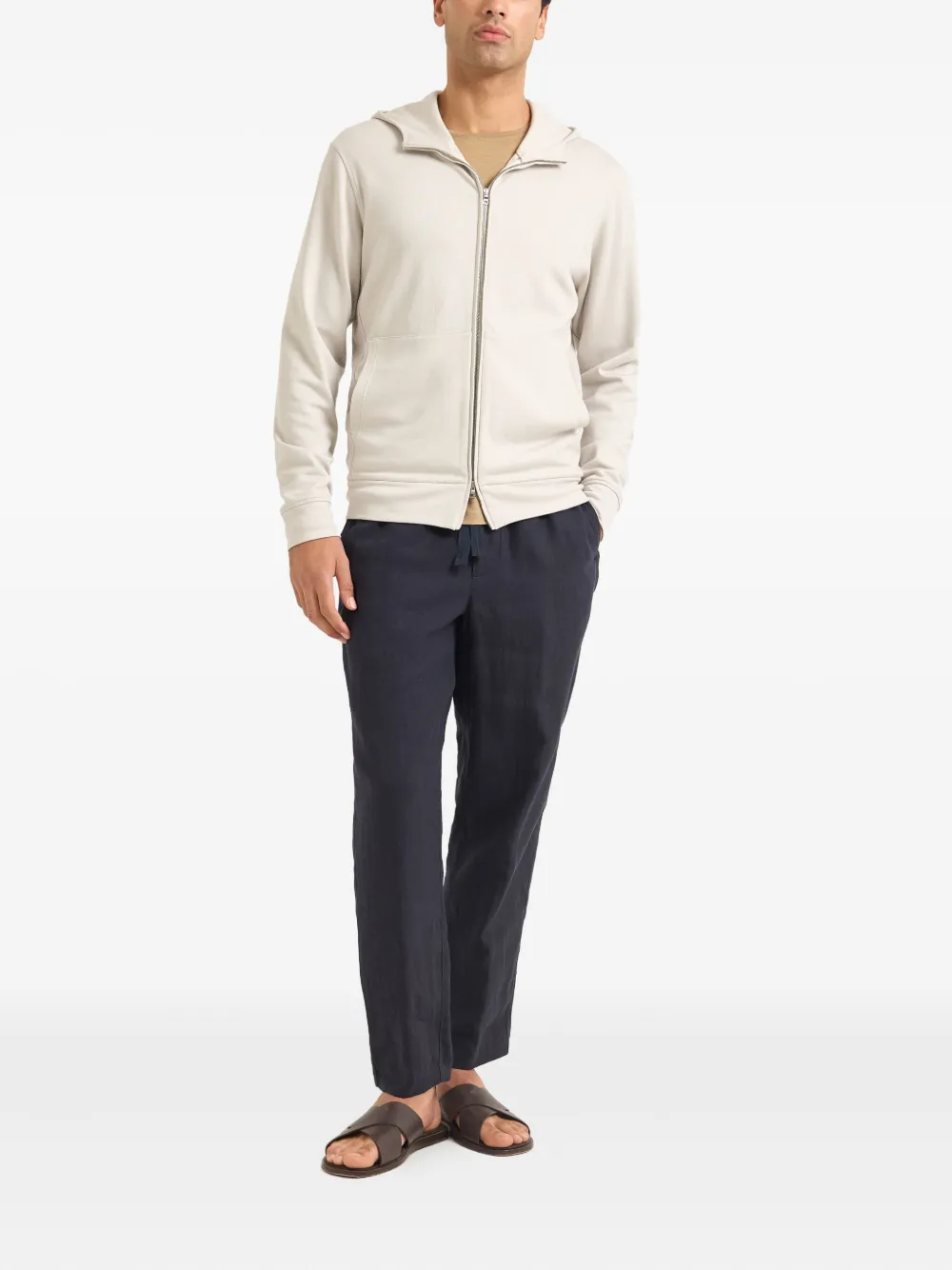 Orlebar Brown Haroun zip-front hoodie | Hoodies | Image 2