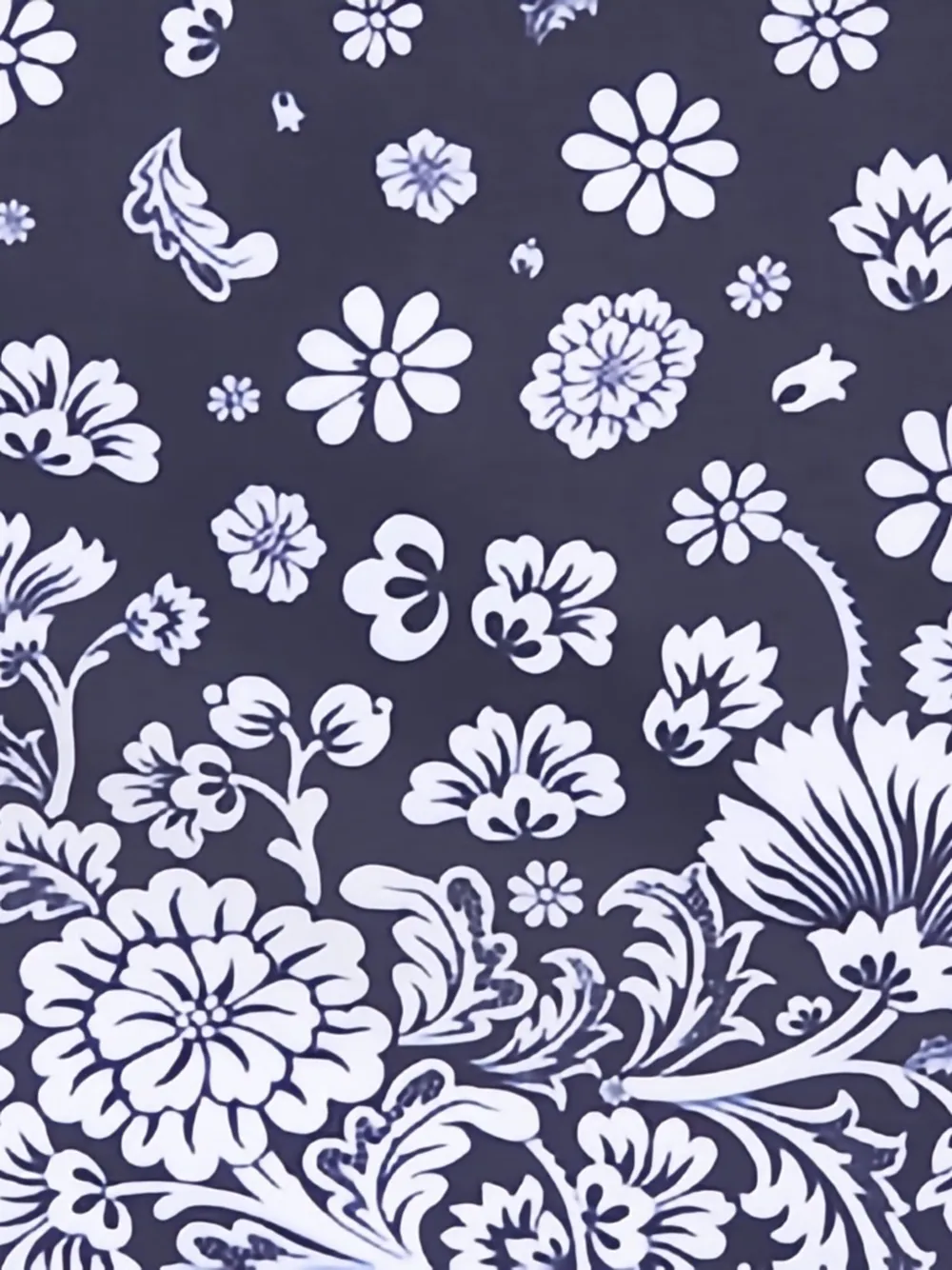 Orlebar Brown Zwembroek met bloemenprint Blauw