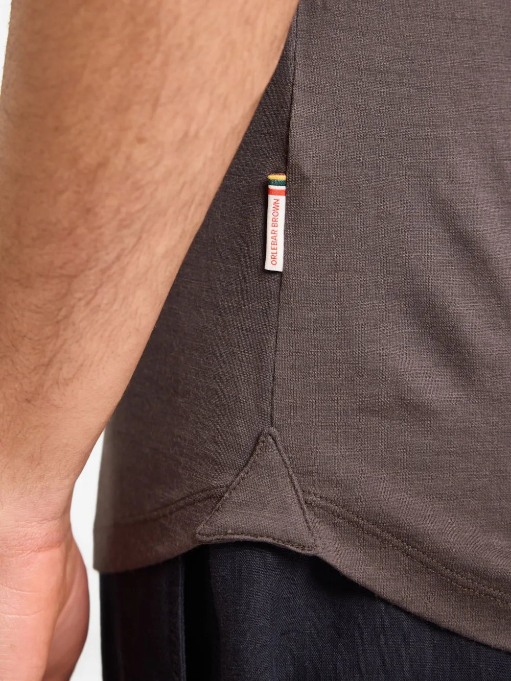 Orlebar Brown Ob-t Merino T-shirt In Brown