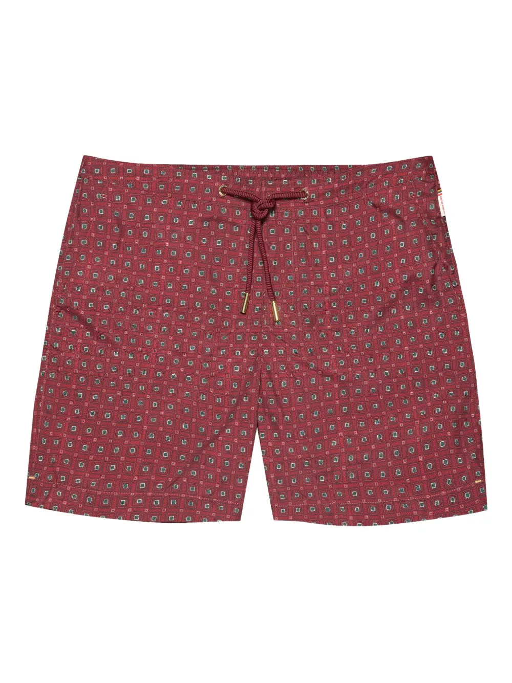 Orlebar Brown Bulldog zwembroek met trekkoord Rood