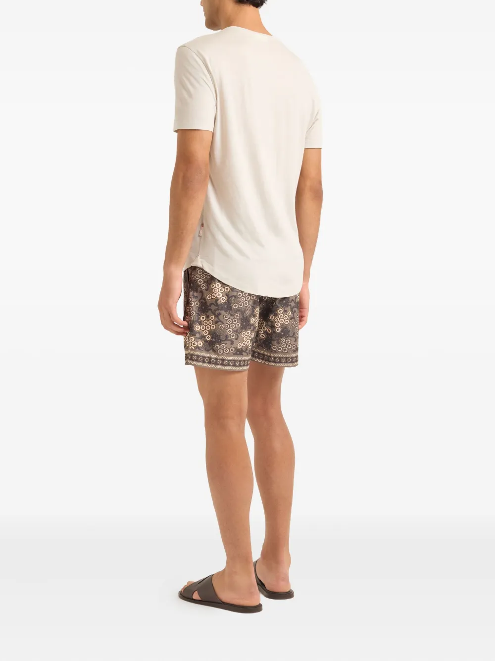 Orlebar Brown OB-T-shirt van merinowol Beige