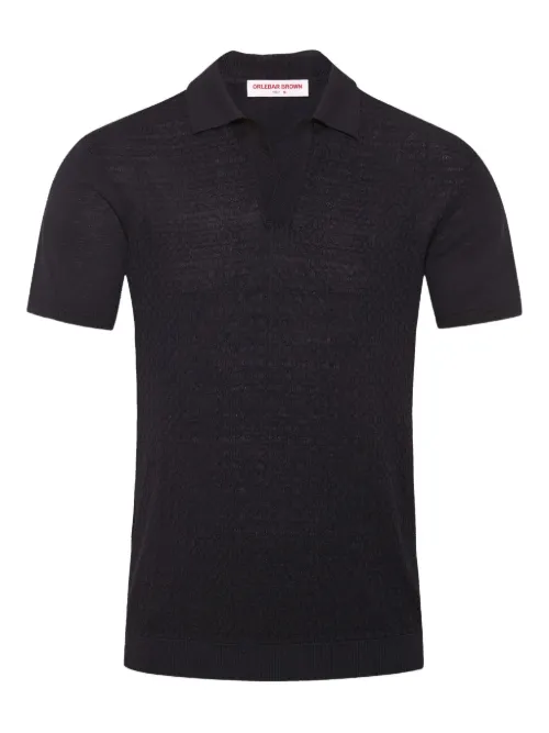 T-shirt Horton en soie mélangée - Orlebar Brown - Modalova