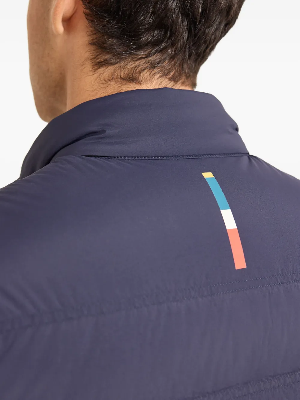 Orlebar Brown Hopper gewatteerde bodywarmer Blauw