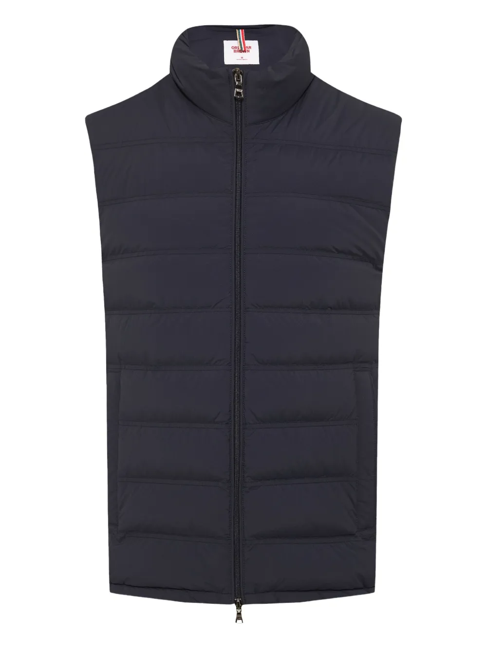 Orlebar Brown Hopper puffer gilet - Blu