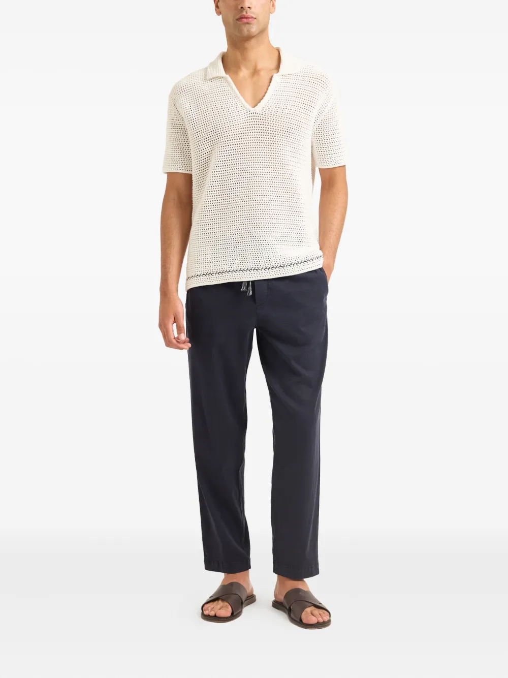 Orlebar Brown Sonoran drawstring trousers - Blauw