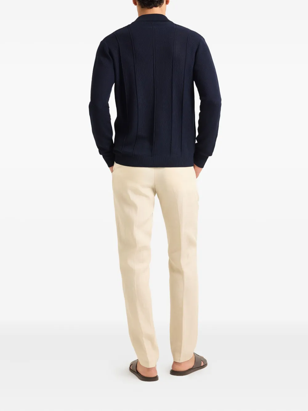 Orlebar Brown Tiernan overhemd Blauw