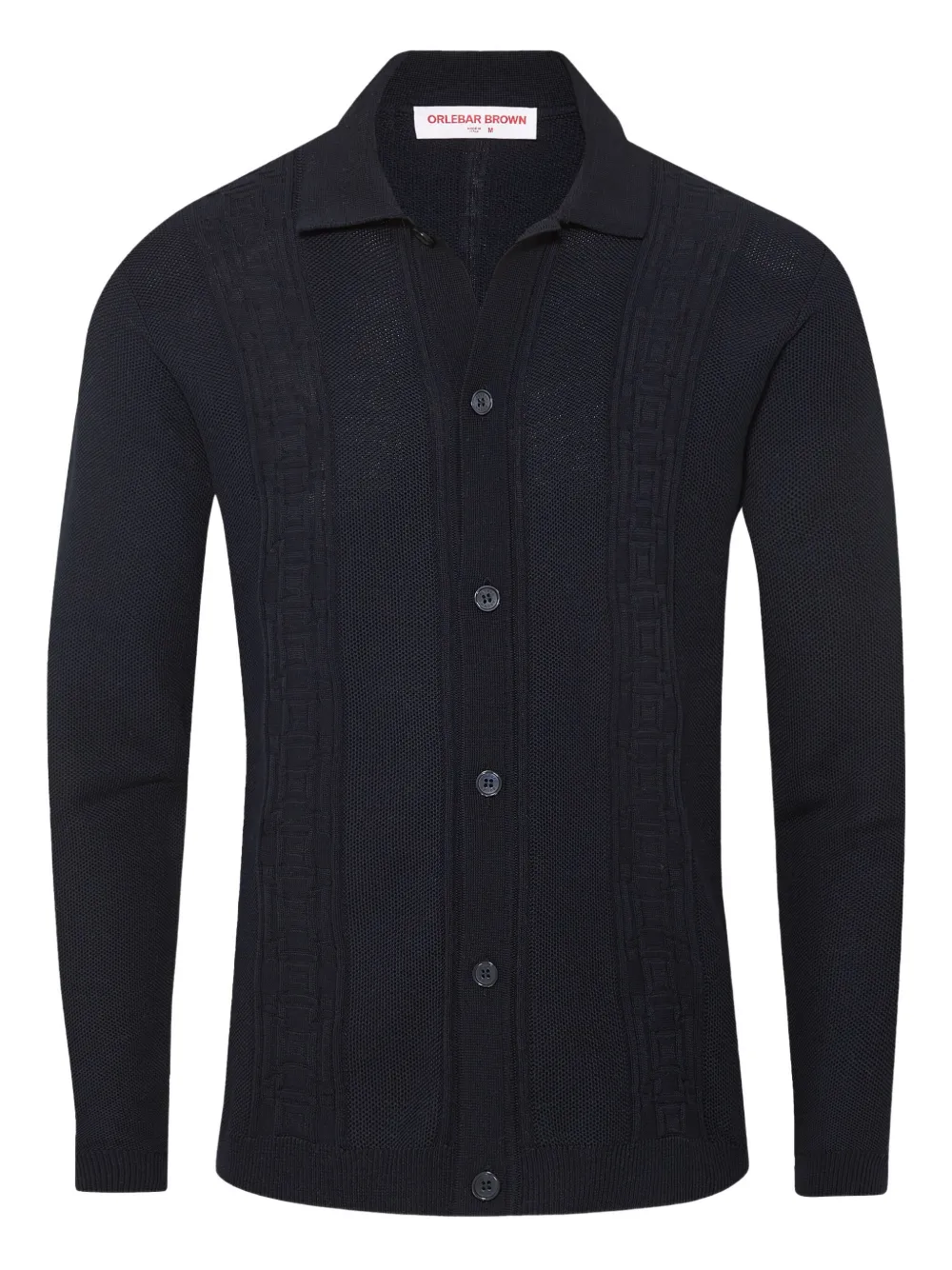 Orlebar Brown Tiernan overhemd Blauw