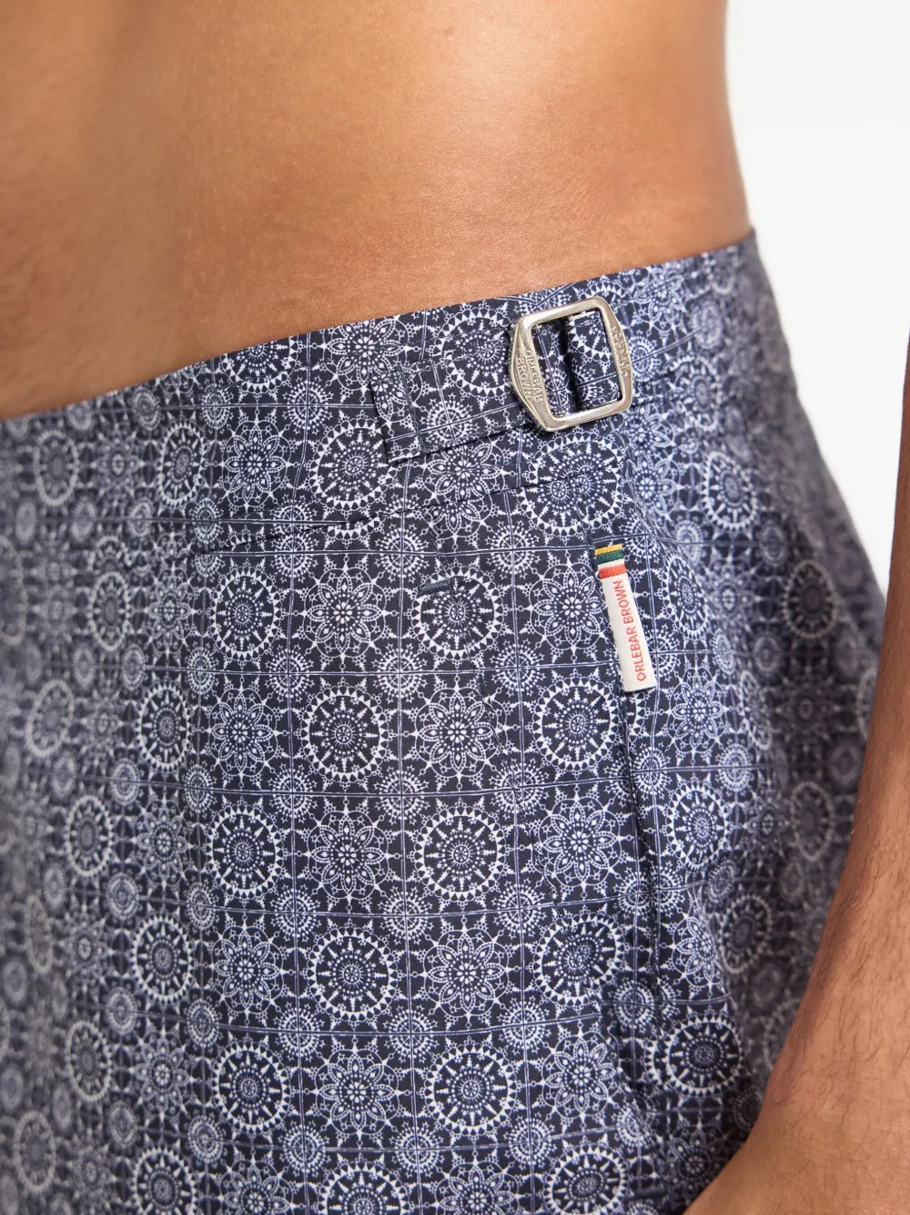 Orlebar Brown Setter Alchemy zwembroek met print Blauw