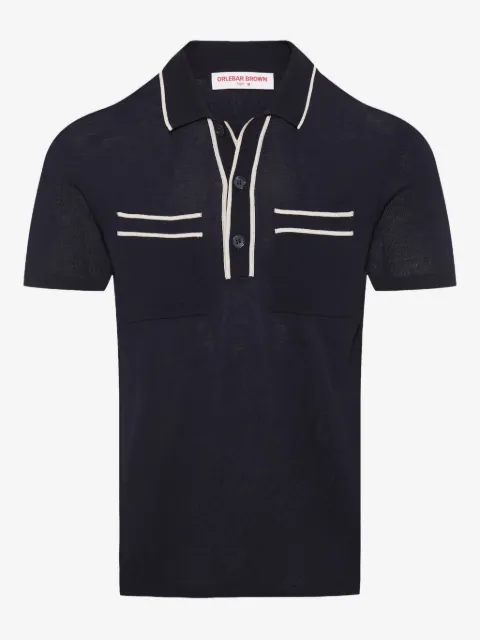 Orlebar Brown playera tipo polo Keeling