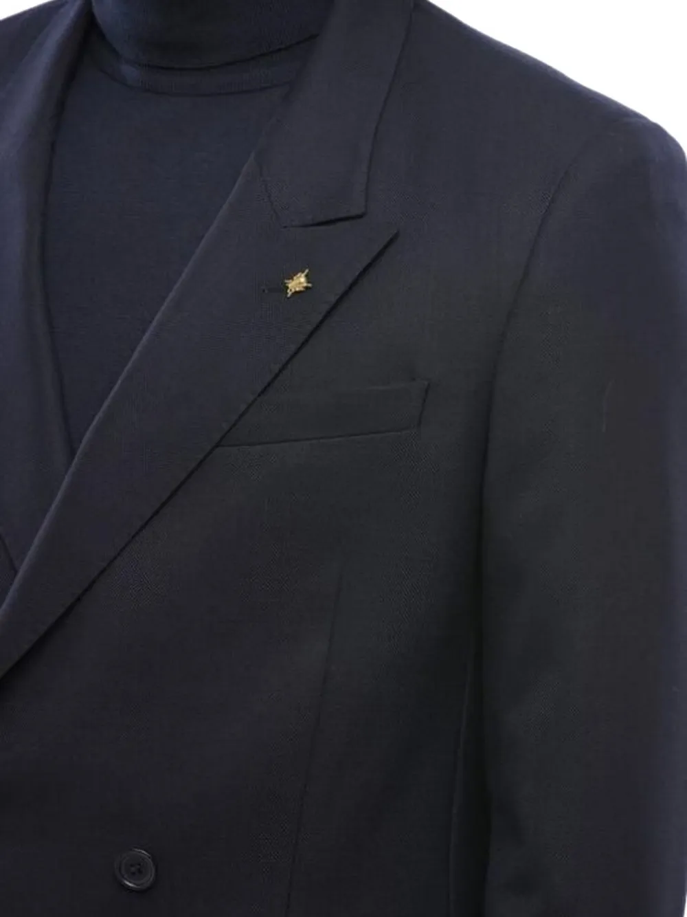 Corneliani Blazer met dubbele rij knopen Blauw