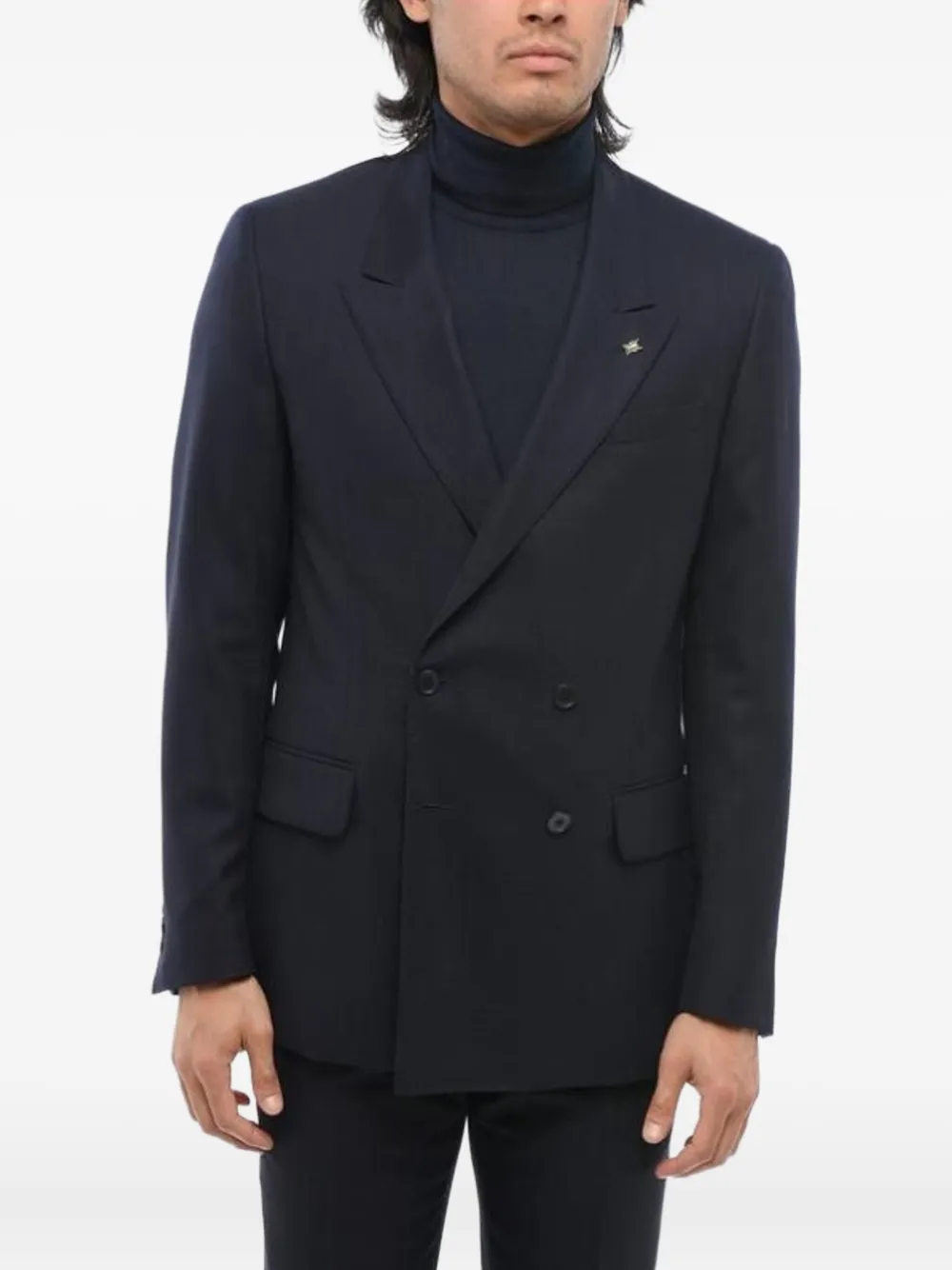 Corneliani blazer con doble botonadura | azul | Image 1