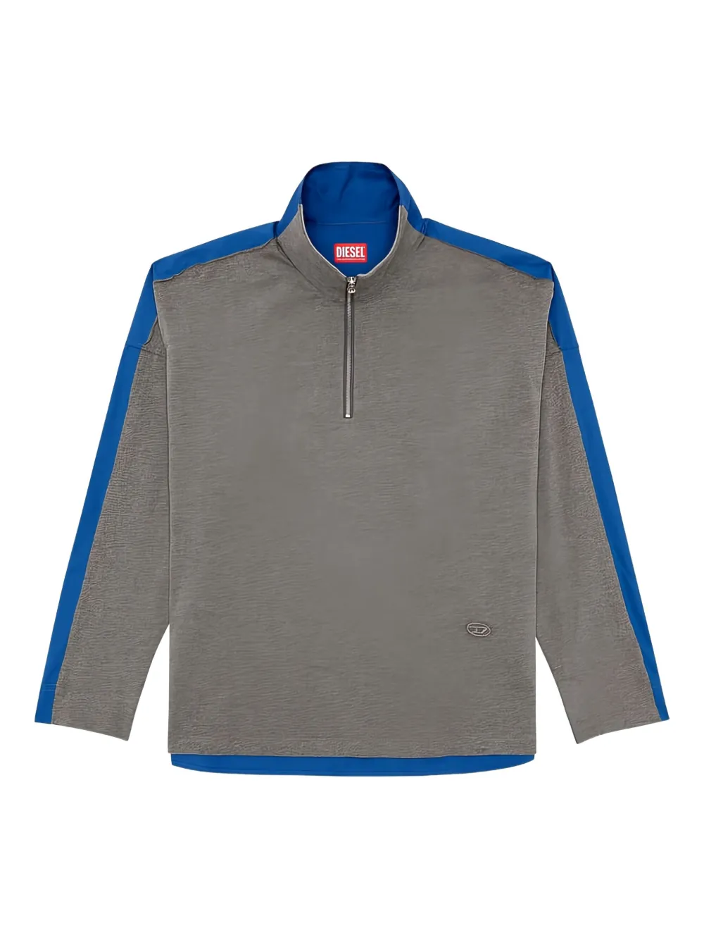 Diesel Pullover mit Reißverschluss | Grau | Image 1