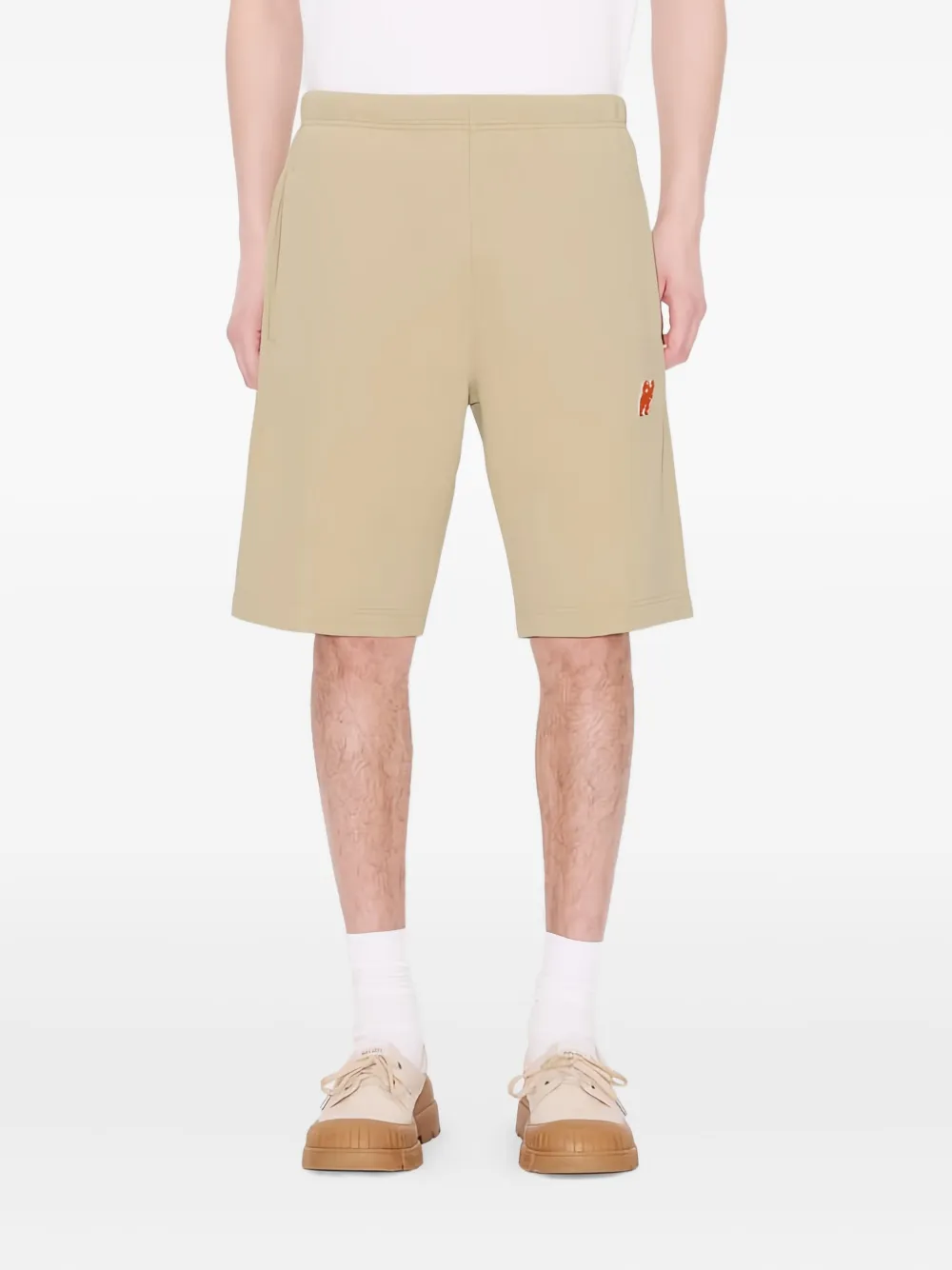 Kenzo Trainingsshorts met borduurwerk Beige